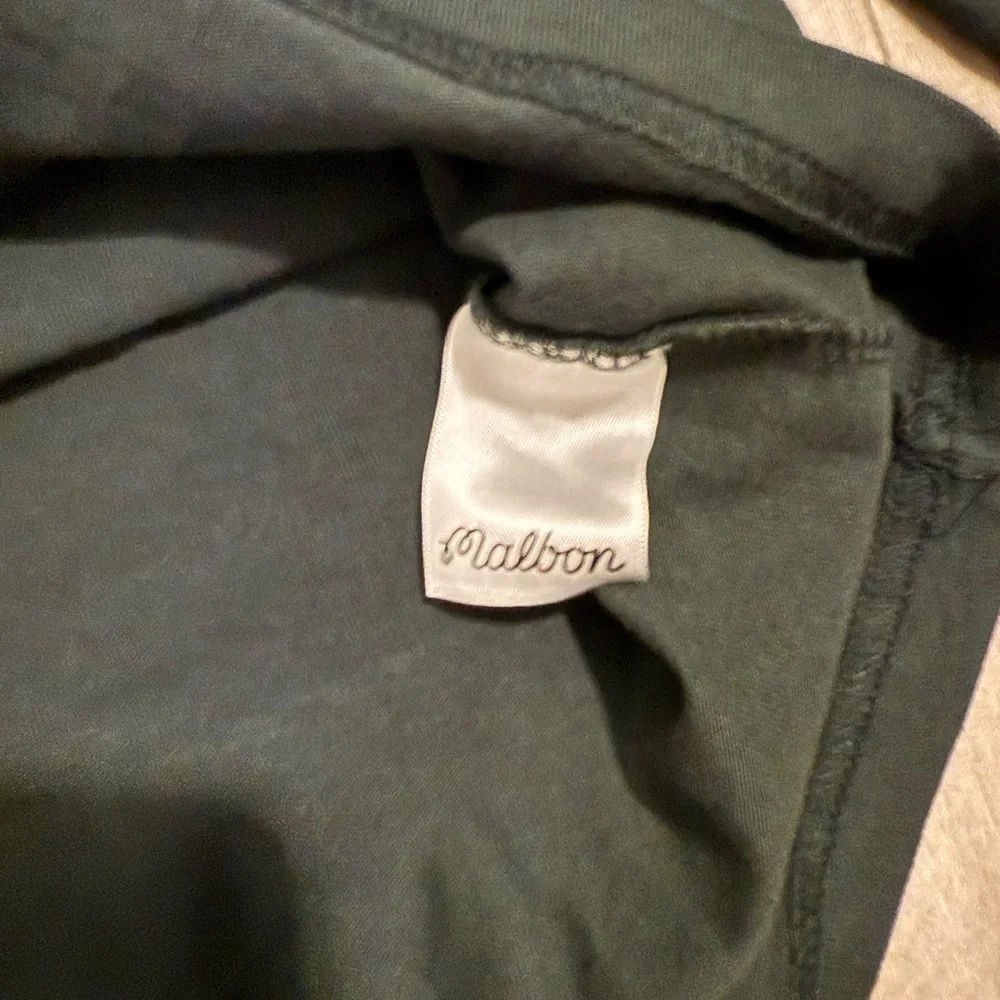 MALBON x F1 LVGP GORSE DOWNFORCE Dark Green Long Sleeve Tee - Picture 9 of 10